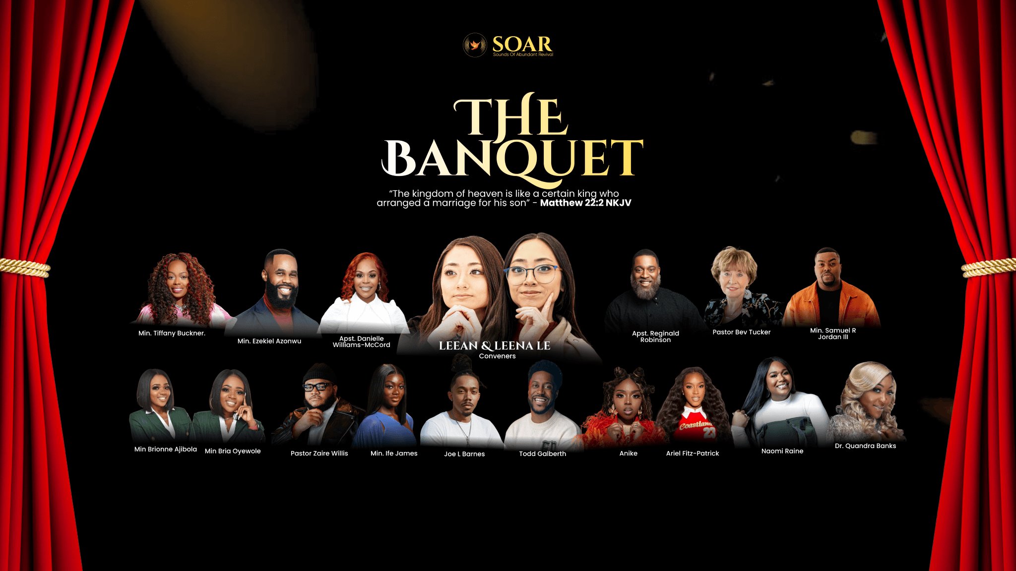 The Banquet: An Open Invitation to the King's Table-3 Day Conference